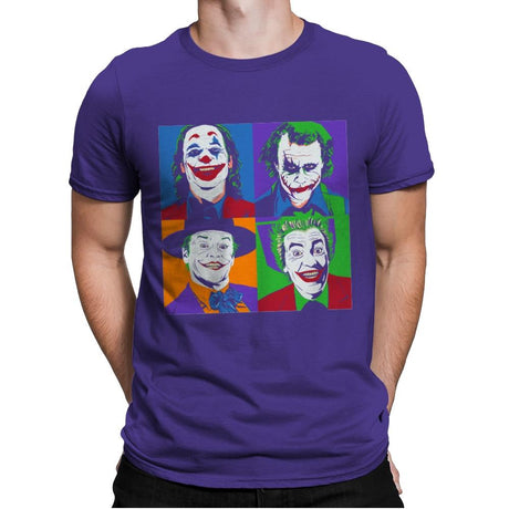 Pop Joke 2 - Best Seller - Mens Premium T-Shirts RIPT Apparel Small / Purple Rush