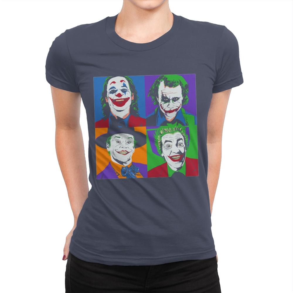 Pop Joke 2 - Best Seller - Womens Premium T-Shirts RIPT Apparel Small / Indigo