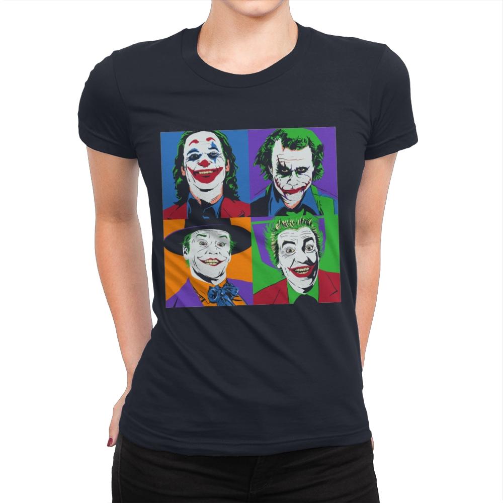 Pop Joke 2 - Best Seller - Womens Premium T-Shirts RIPT Apparel Small / Midnight Navy