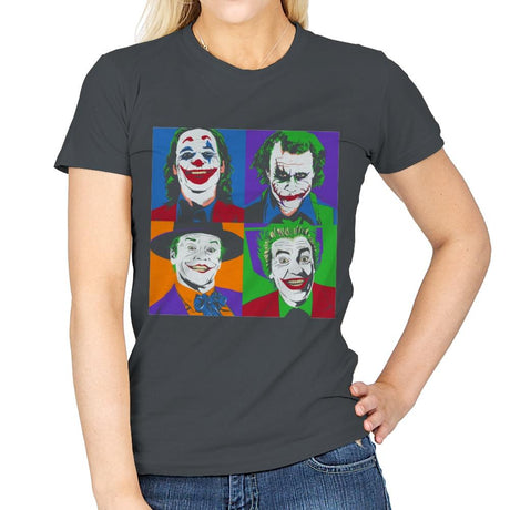 Pop Joke 2 - Best Seller - Womens T-Shirts RIPT Apparel Small / Charcoal