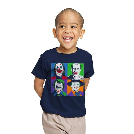Pop Joke - Youth T-Shirts RIPT Apparel X-small / Navy