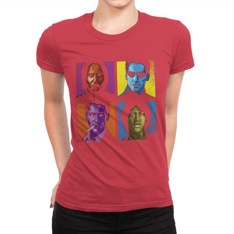 Pop Keanu - Anytime - Womens Premium T-Shirts RIPT Apparel Small / Red