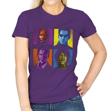 Pop Keanu - Anytime - Womens T-Shirts RIPT Apparel Small / Purple