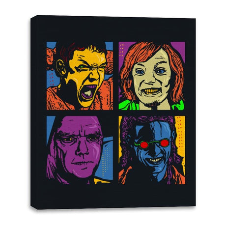 Pop Matthew - Canvas Wraps Canvas Wraps RIPT Apparel 16x20 / Black