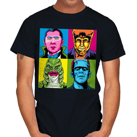 Pop Monster - Best Seller - Mens T-Shirts RIPT Apparel Small / Black