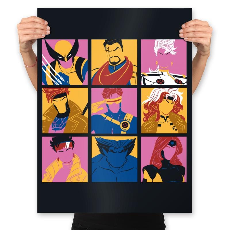 Pop Mutants - Prints Posters RIPT Apparel 18x24 / Black