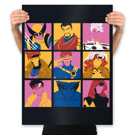 Pop Mutants - Prints Posters RIPT Apparel 18x24 / Black