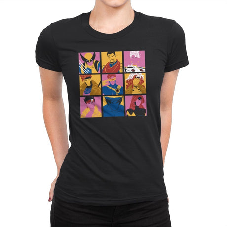 Pop Mutants - Womens Premium T-Shirts RIPT Apparel Small / Black