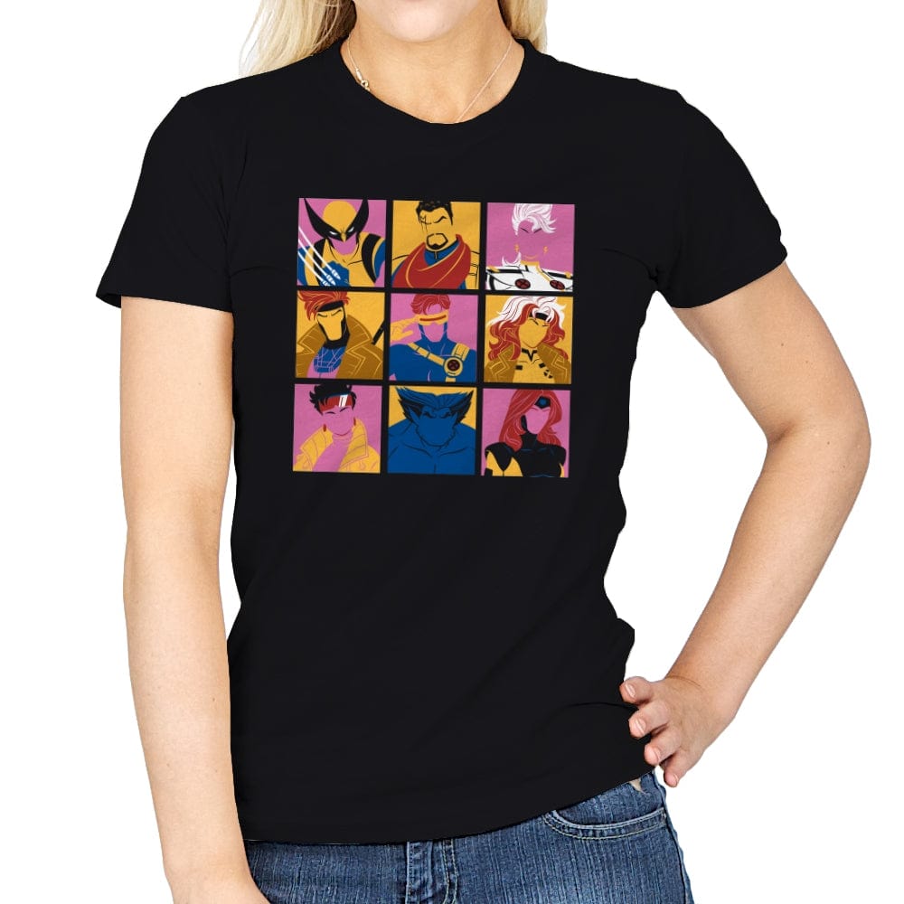 Pop Mutants - Womens T-Shirts RIPT Apparel Small / Black