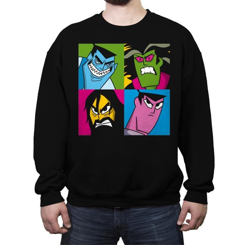Pop Samurai - Crew Neck Sweatshirt Crew Neck Sweatshirt RIPT Apparel