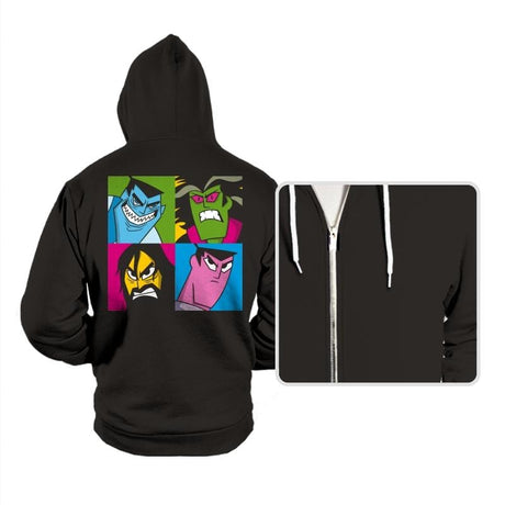 Pop Samurai - Hoodies Hoodies RIPT Apparel Small / Black