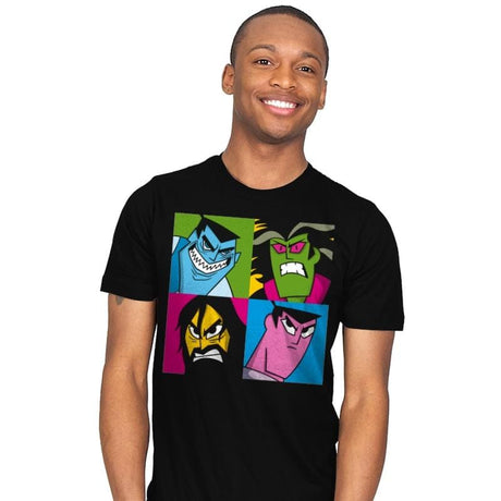 Pop Samurai - Mens T-Shirts RIPT Apparel Small / Black