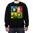 Pop Variant - Crew Neck Sweatshirt Crew Neck Sweatshirt RIPT Apparel Small / Black