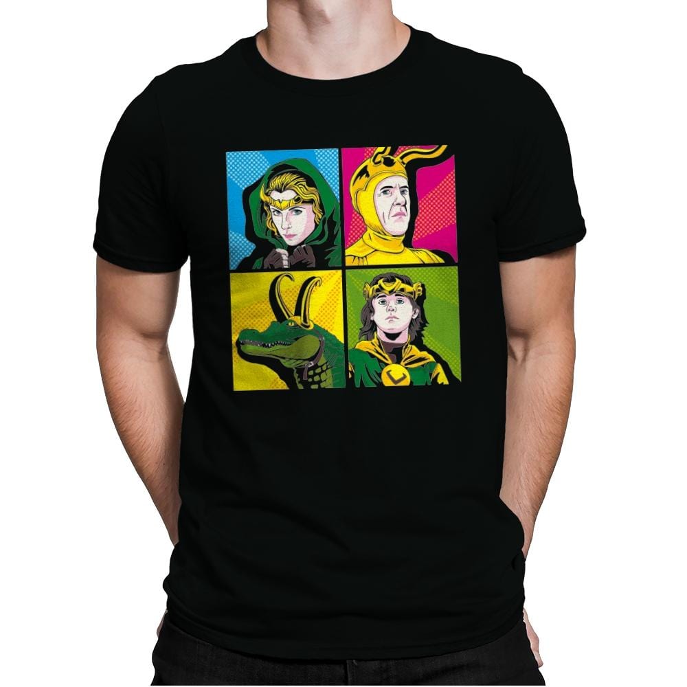 Pop Variant - Mens Premium T-Shirts RIPT Apparel Small / Black