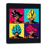 Pop Warrior - Canvas Wraps Canvas Wraps RIPT Apparel 16x20 / Black