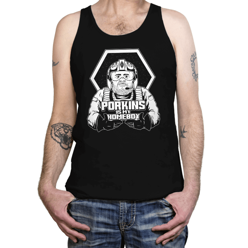 Porkins Is My Homeboy - Tanktop Tanktop RIPT Apparel