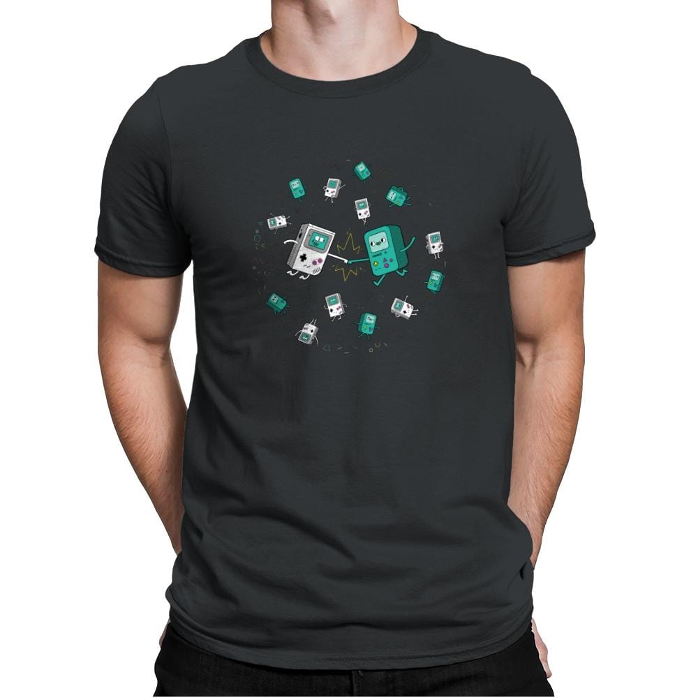 Portable Buddies - Mens Premium T-Shirts RIPT Apparel Small / Heavy Metal