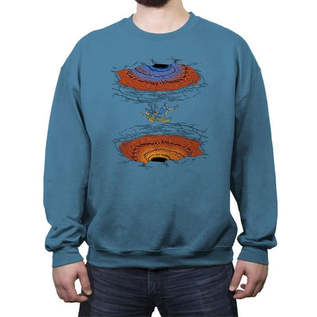 Portals Everywhere - Crew Neck Sweatshirt Crew Neck Sweatshirt RIPT Apparel