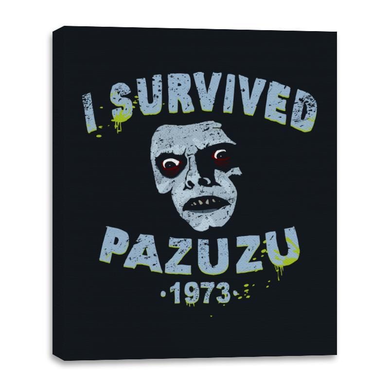 Possession Survivor 1973 - Canvas Wraps Canvas Wraps RIPT Apparel 16x20 / Black