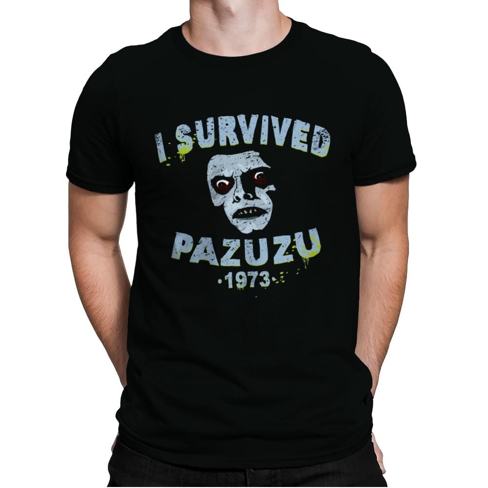 Possession Survivor 1973 - Mens Premium T-Shirts RIPT Apparel Small / Black