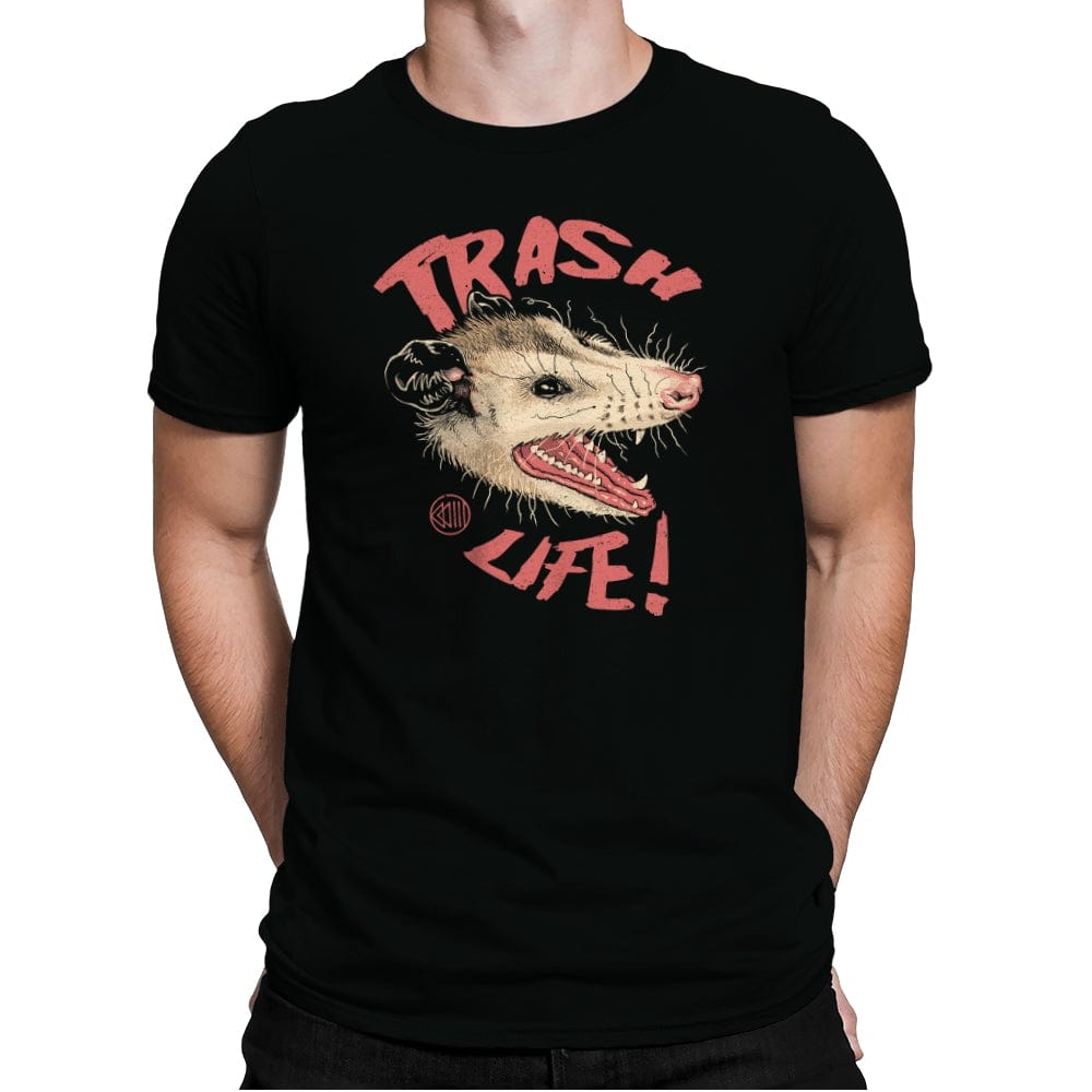 Possum Panic - Mens Premium T-Shirts RIPT Apparel Small / Black