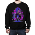 Pow-Pow was Here - Crew Neck Sweatshirt Crew Neck Sweatshirt RIPT Apparel Small / Black