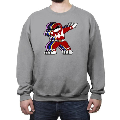 Power Dab - Crew Neck Sweatshirt Crew Neck Sweatshirt RIPT Apparel