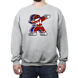 Power Dab - Crew Neck Sweatshirt Crew Neck Sweatshirt RIPT Apparel Small / Sport Gray