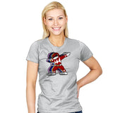 Power Dab - Womens T-Shirts RIPT Apparel Small / Silver