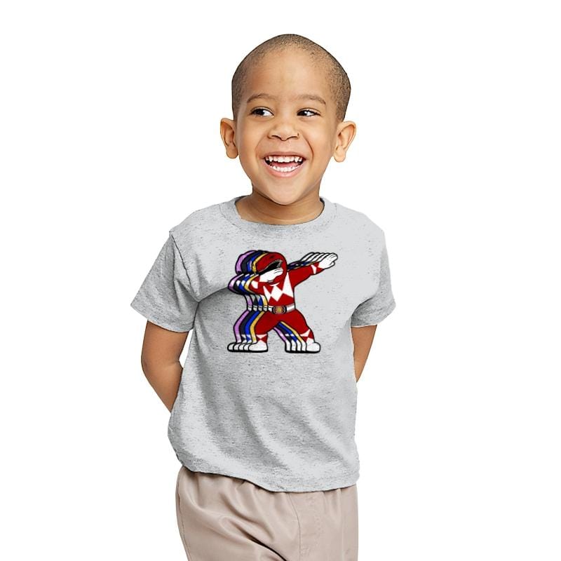 Power Dab - Youth T-Shirts RIPT Apparel X-small / Sport grey