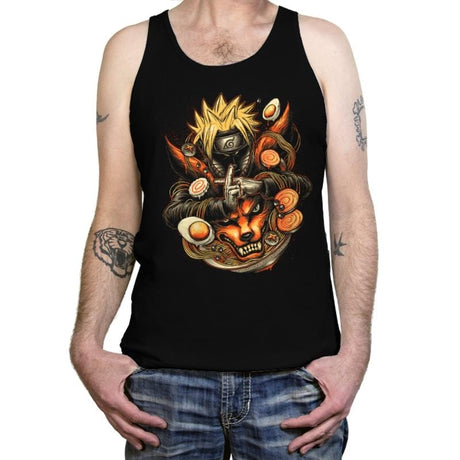 Power of Ramen - Tanktop Tanktop RIPT Apparel X-Small / Black