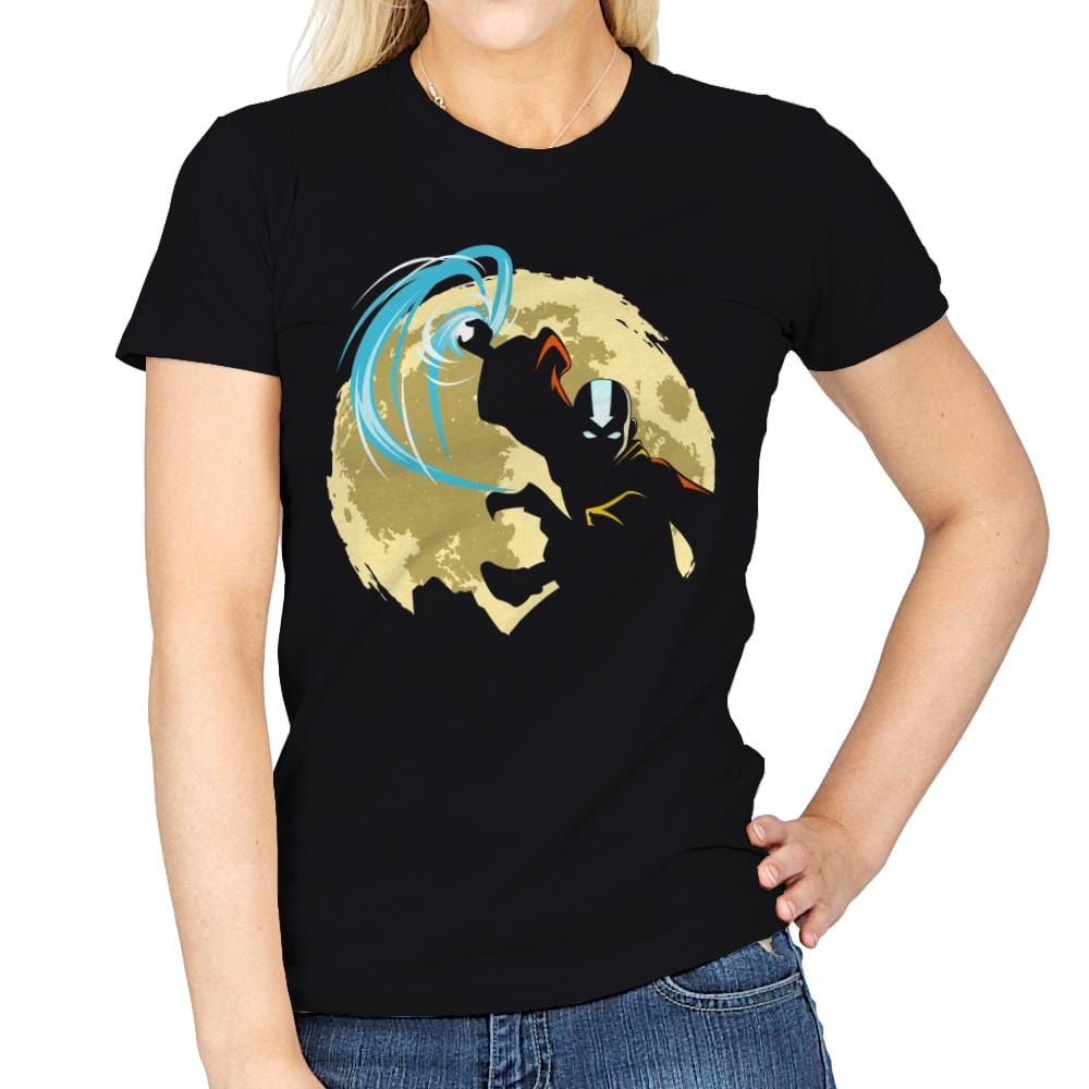 Power of the Wind - Womens T-Shirts RIPT Apparel Small / Black