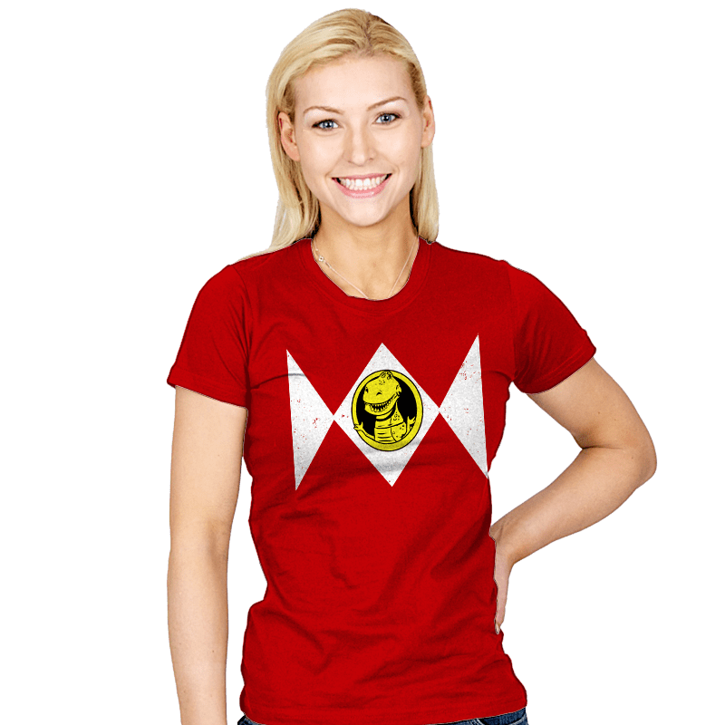 Power Rexnger - Womens T-Shirts RIPT Apparel