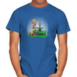Power Sword and the Stone Exclusive - Mens T-Shirts RIPT Apparel Small / Royal