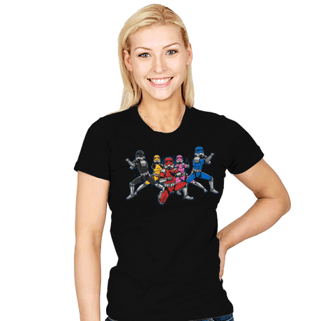 Power Troopers - Womens T-Shirts RIPT Apparel