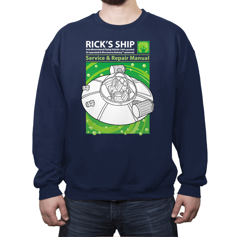 Powered by Microverse - Crew Neck Crew Neck RIPT Apparel