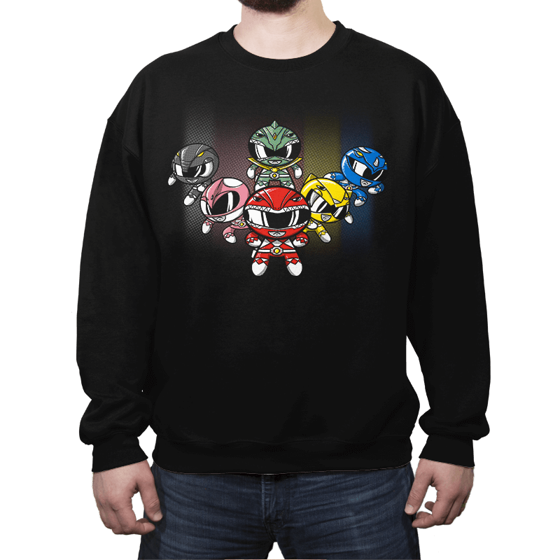 Powerpuff Rangers - Crew Neck Crew Neck RIPT Apparel