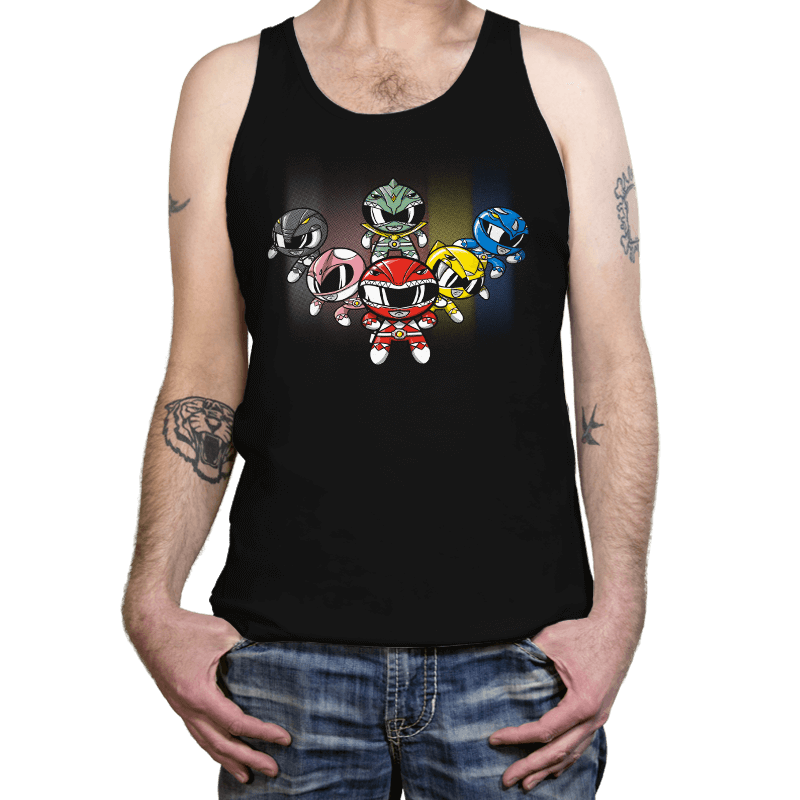 Powerpuff Rangers - Tanktop Tanktop RIPT Apparel