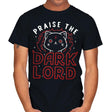 Praise The Dark Lord - Mens T-Shirts RIPT Apparel Small / Black
