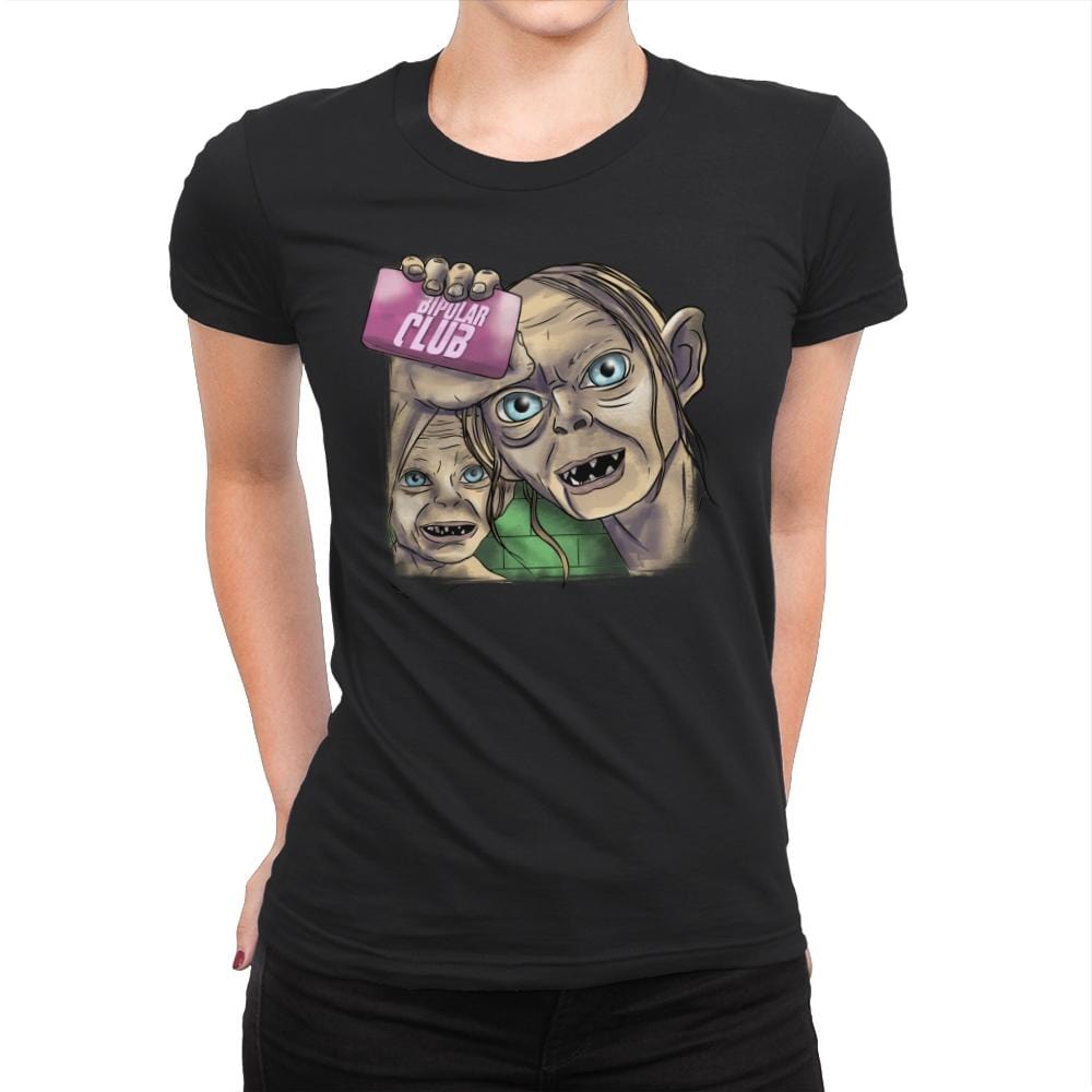Precious Club - Womens Premium T-Shirts RIPT Apparel Small / Black