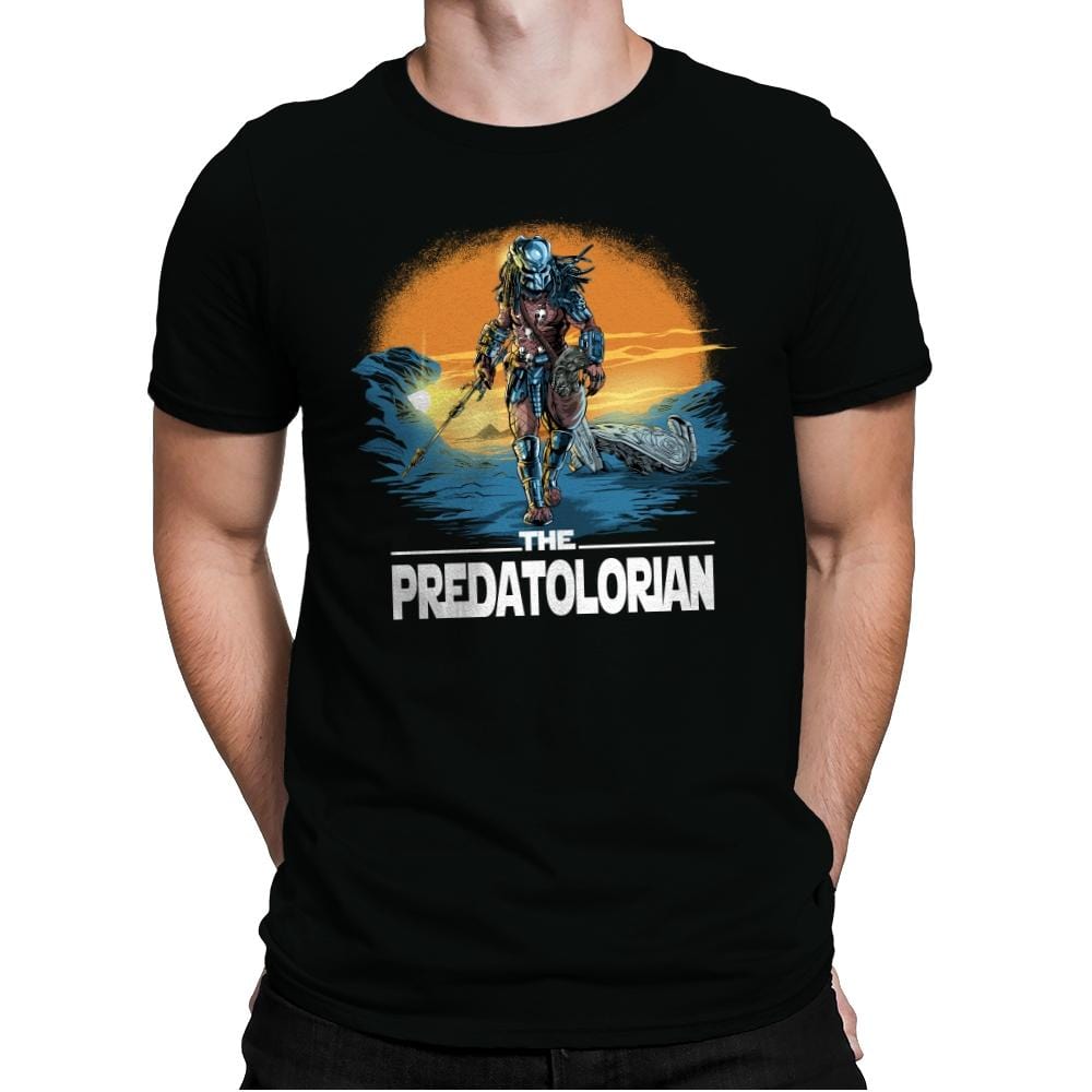 Predatolorian - Mens Premium T-Shirts RIPT Apparel Small / Black