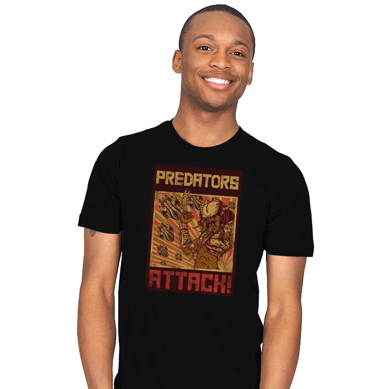 Predators Attack! - Mens T-Shirts RIPT Apparel