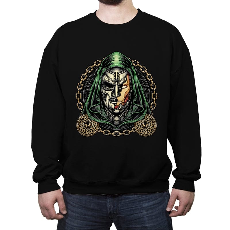 Prepare for Doom - Crew Neck Sweatshirt Crew Neck Sweatshirt RIPT Apparel Small / Black