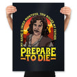 Prepare to Die - Prints Posters RIPT Apparel 18x24 / Black