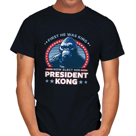 President Kong - Mens T-Shirts RIPT Apparel Small / Black