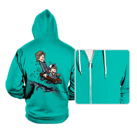 Pretty Damn Good Babysitter - Hoodies Hoodies RIPT Apparel Small / Teal