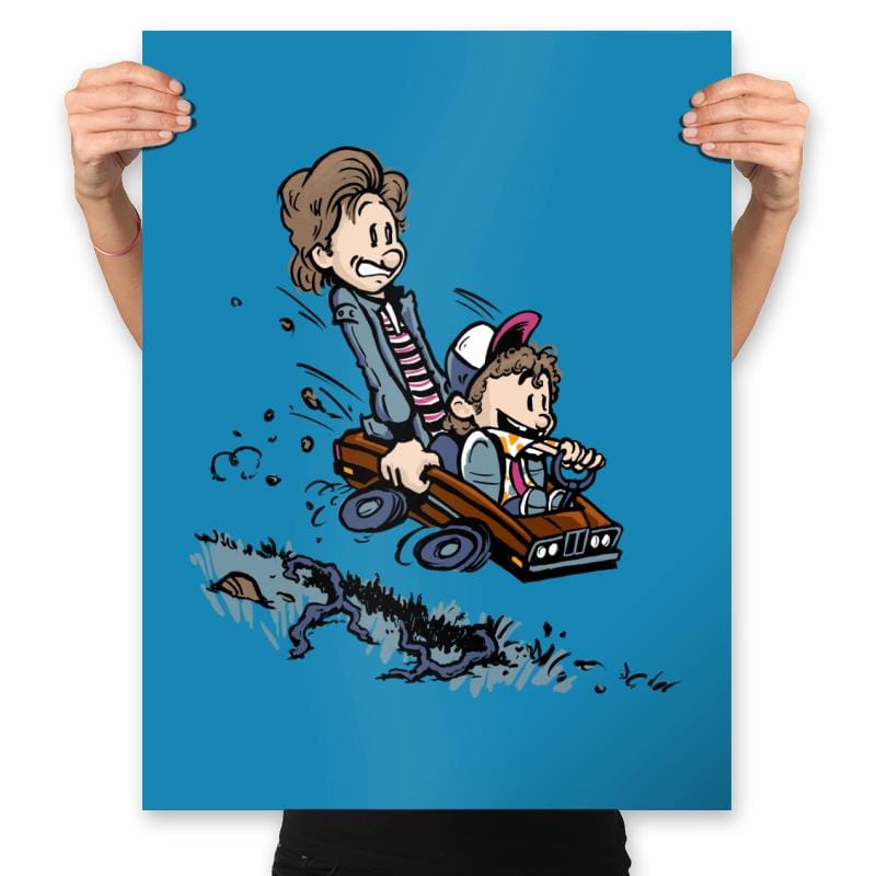 Pretty Damn Good Babysitter - Prints Posters RIPT Apparel 18x24 / Sapphire