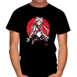 Pretty Guardian Sumi-e - Sumi Ink Wars - Mens T-Shirts RIPT Apparel Small / Coral