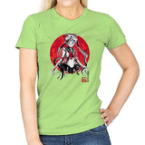 Pretty Guardian Sumi-e - Sumi Ink Wars - Womens T-Shirts RIPT Apparel Small / Mint Green