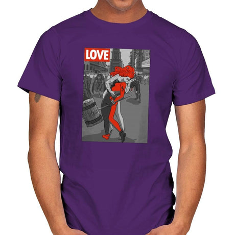 Pride Day In Gotham Exclusive - Pride - Mens T-Shirts RIPT Apparel Small / Purple